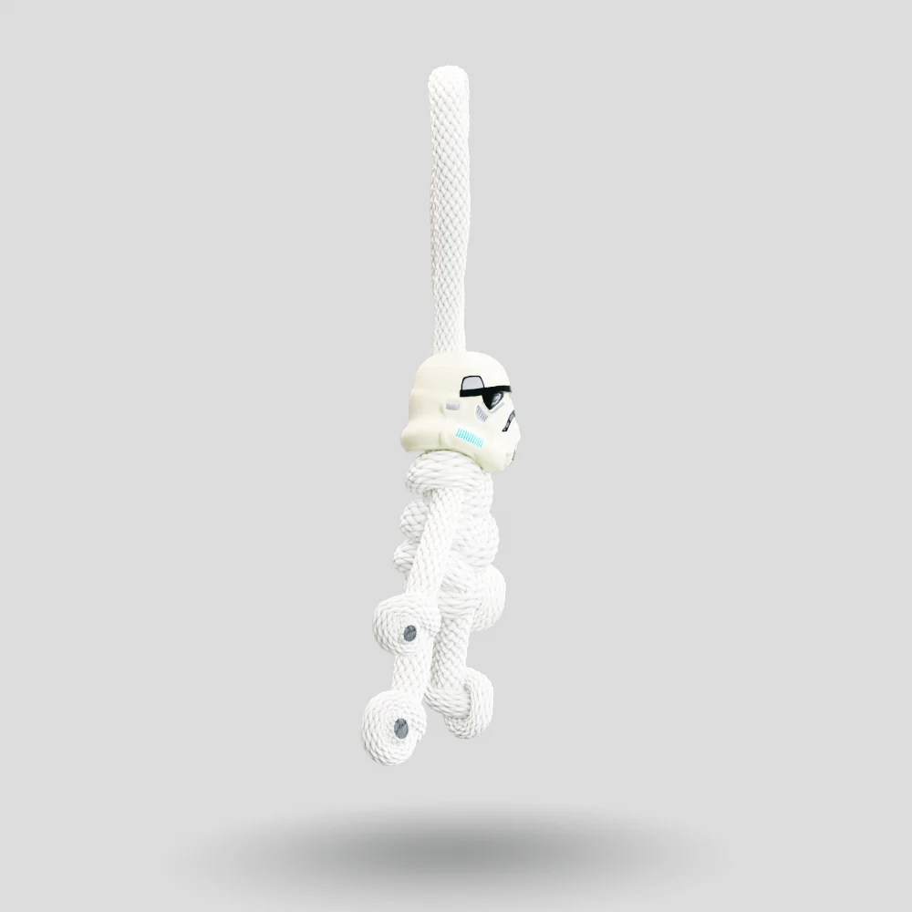 Stormtrooper Paracord Buddy Keychain - Image 12
