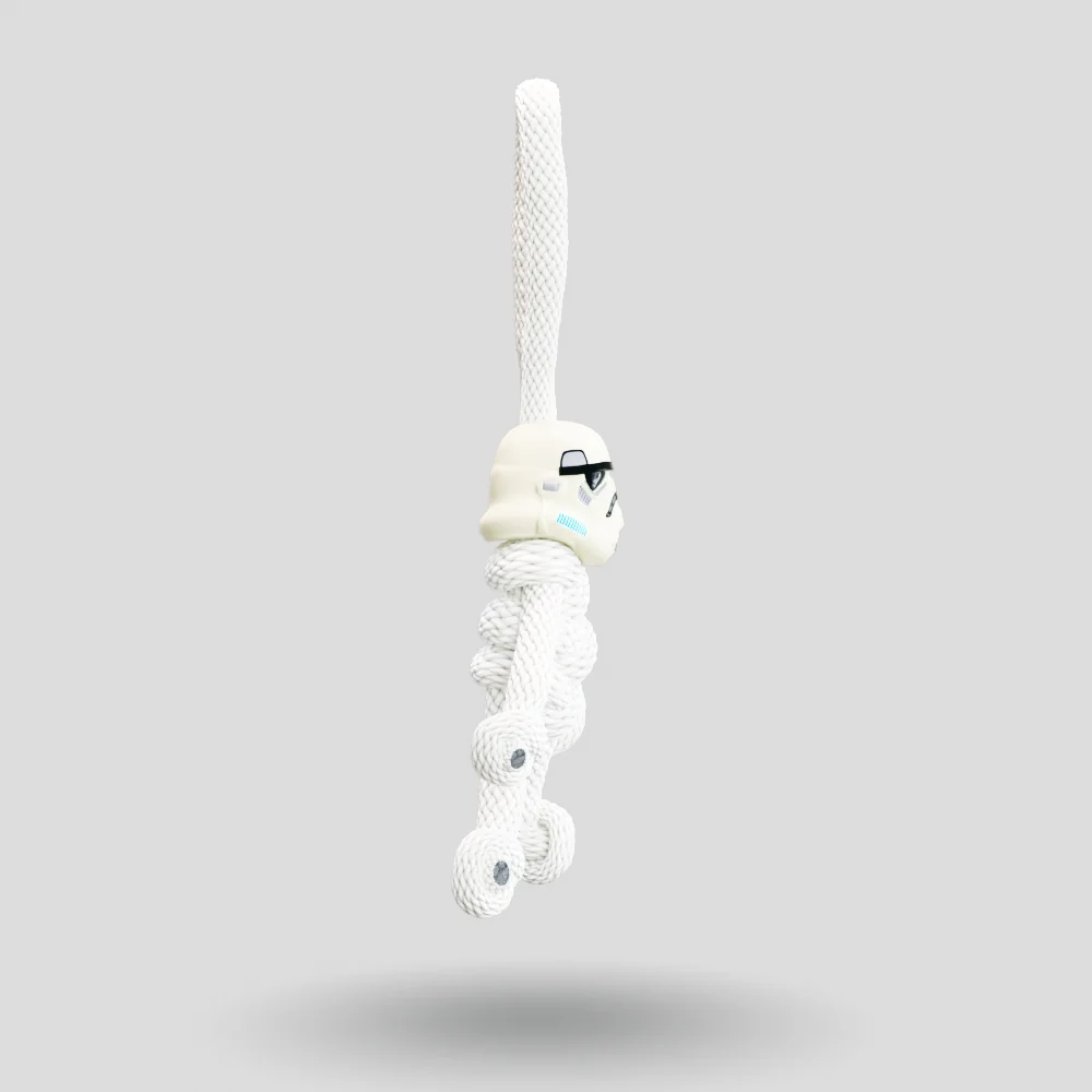 Stormtrooper Paracord Buddy Keychain - Image 13