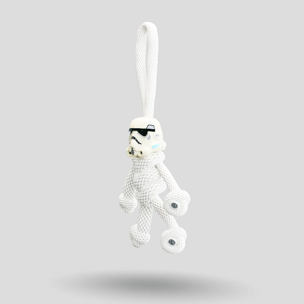 Stormtrooper Paracord Buddy Keychain - Image 38