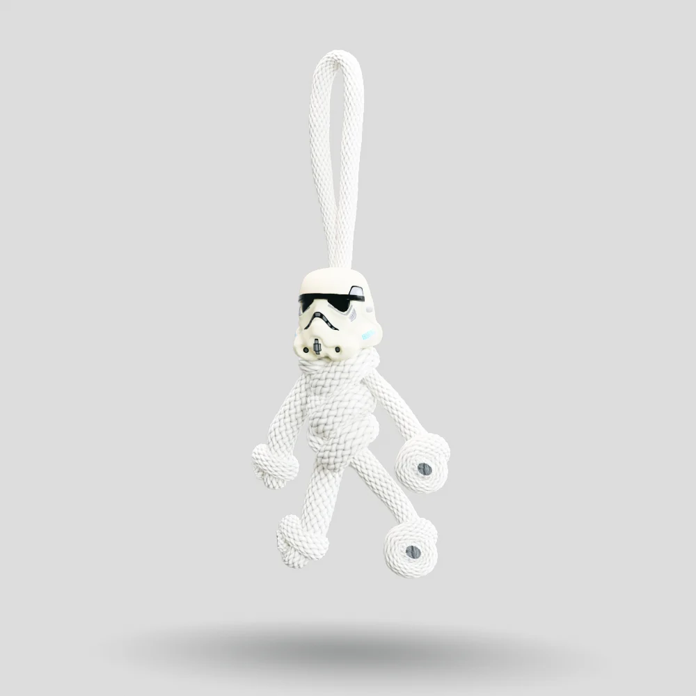 Stormtrooper Paracord Buddy Keychain - Image 40