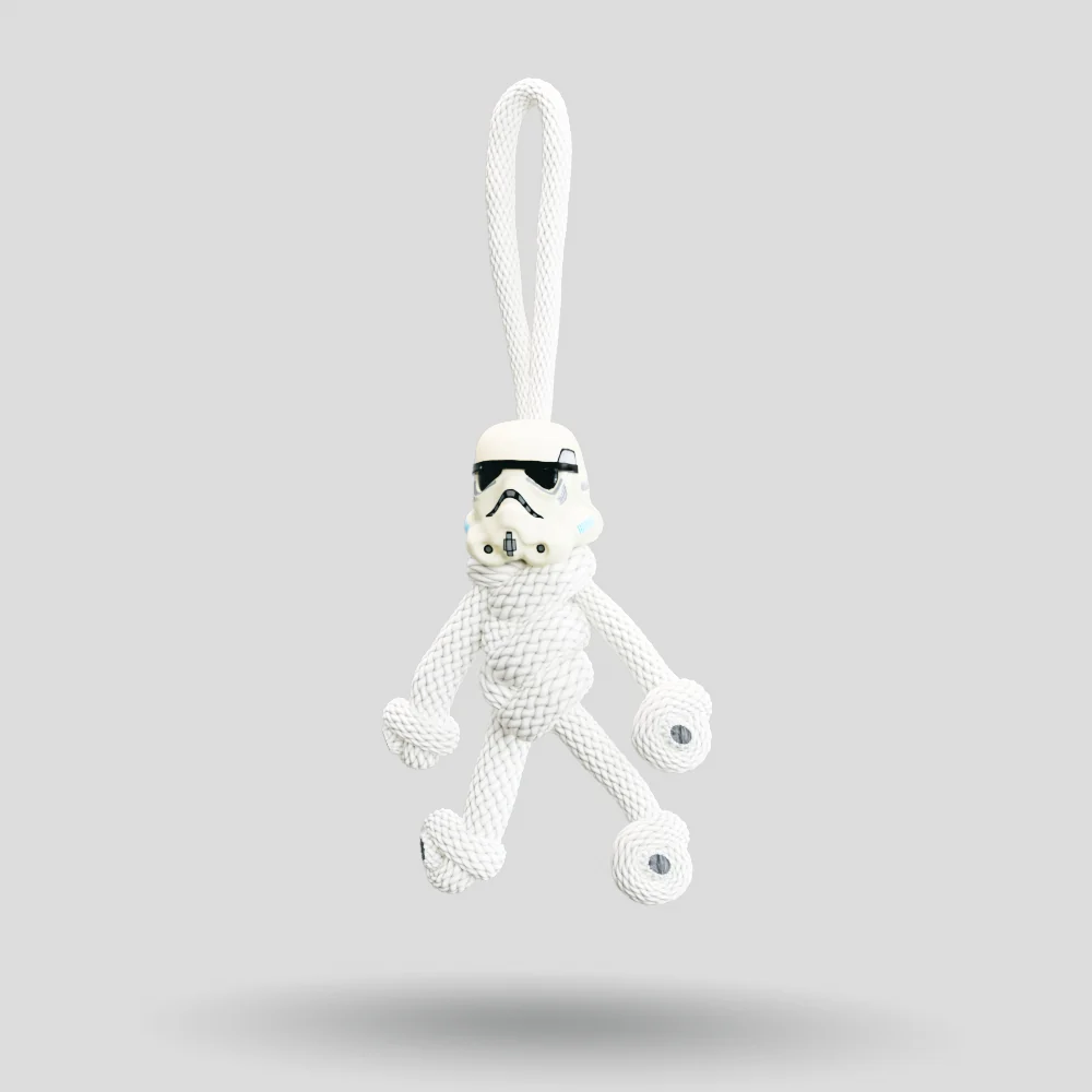 Stormtrooper Paracord Buddy Keychain - Image 41
