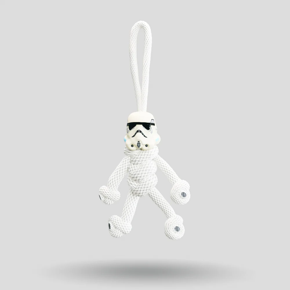 Stormtrooper Paracord Buddy Keychain - Image 42
