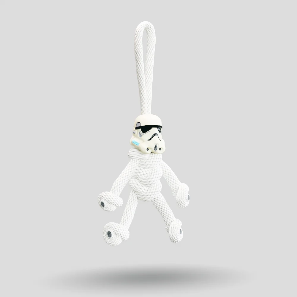 Stormtrooper Paracord Buddy Keychain - Image 6