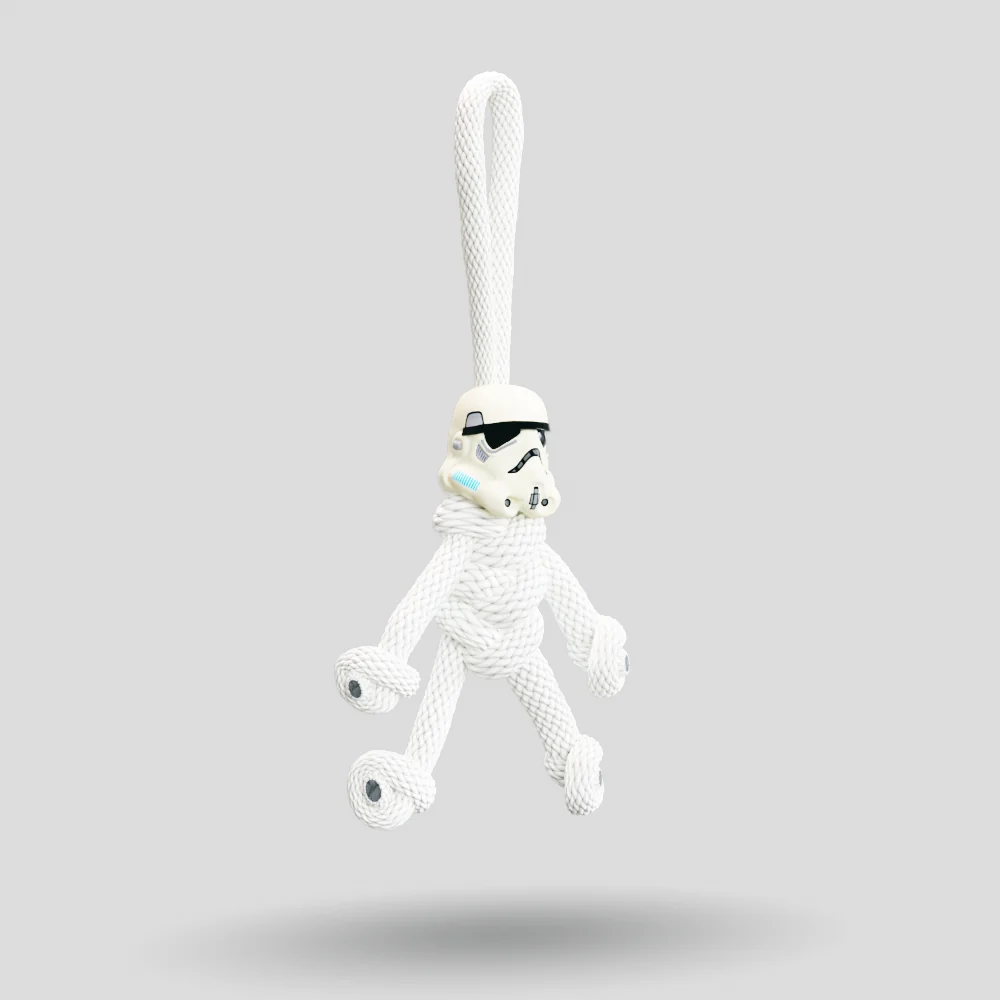 Stormtrooper Paracord Buddy Keychain - Image 7