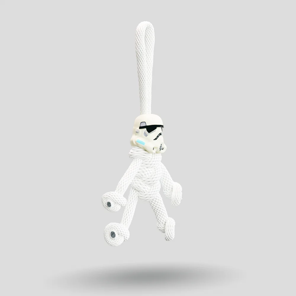 Stormtrooper Paracord Buddy Keychain - Image 8