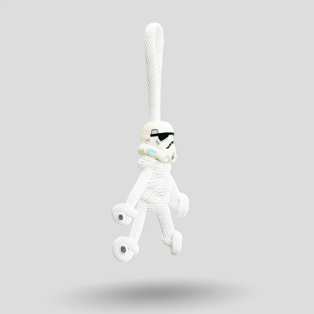 Stormtrooper Paracord Buddy Keychain - Image 9