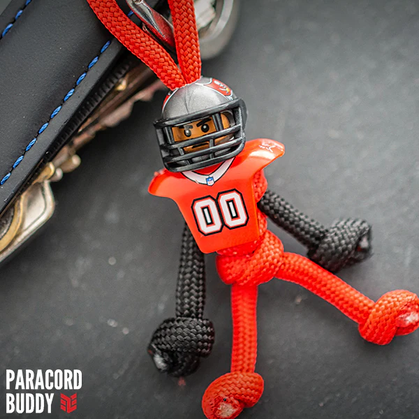 Tampa Bay Buccaneers Paracord Buddy Keychain - Image 2