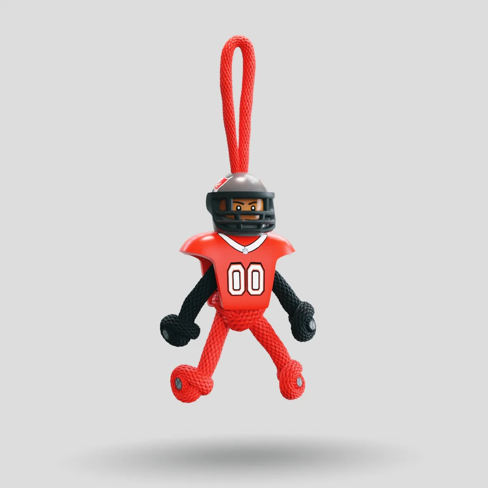 Tampa Bay Buccaneers Paracord Buddy Keychain - Image 4