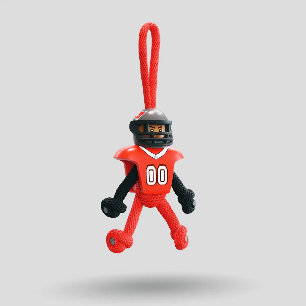 Tampa Bay Buccaneers Paracord Buddy Keychain - Image 5