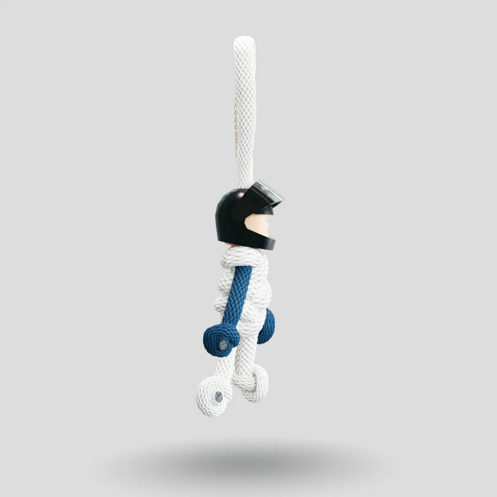 AT Team F1 Motorsport Paracord Buddy Keychain - Image 11