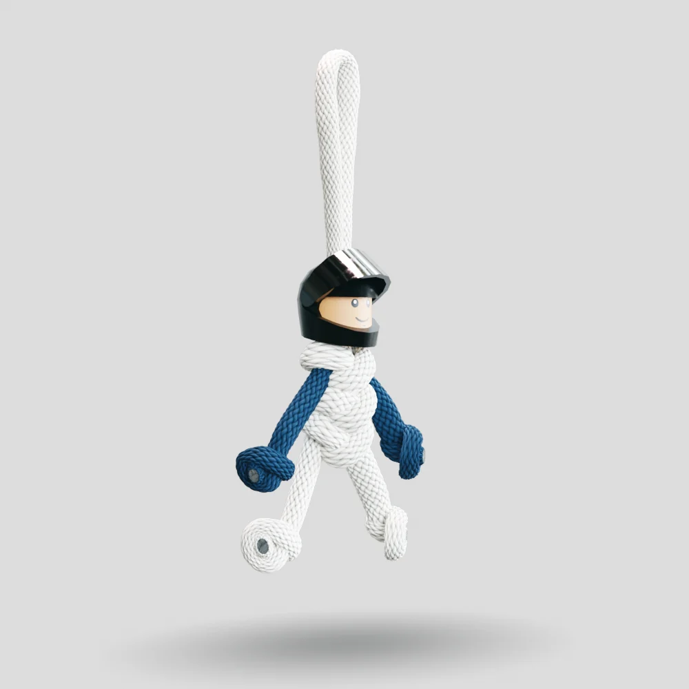 AT Team F1 Motorsport Paracord Buddy Keychain - Image 7