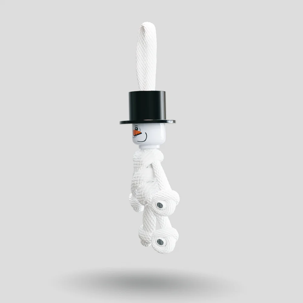 The Snowman Paracord Buddy Keychain - Image 37