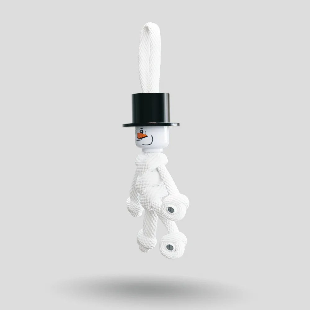 The Snowman Paracord Buddy Keychain - Image 38