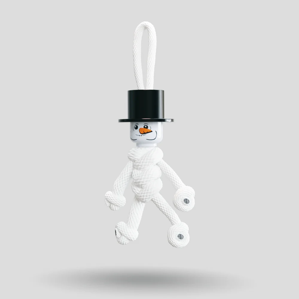 The Snowman Paracord Buddy Keychain - Image 42