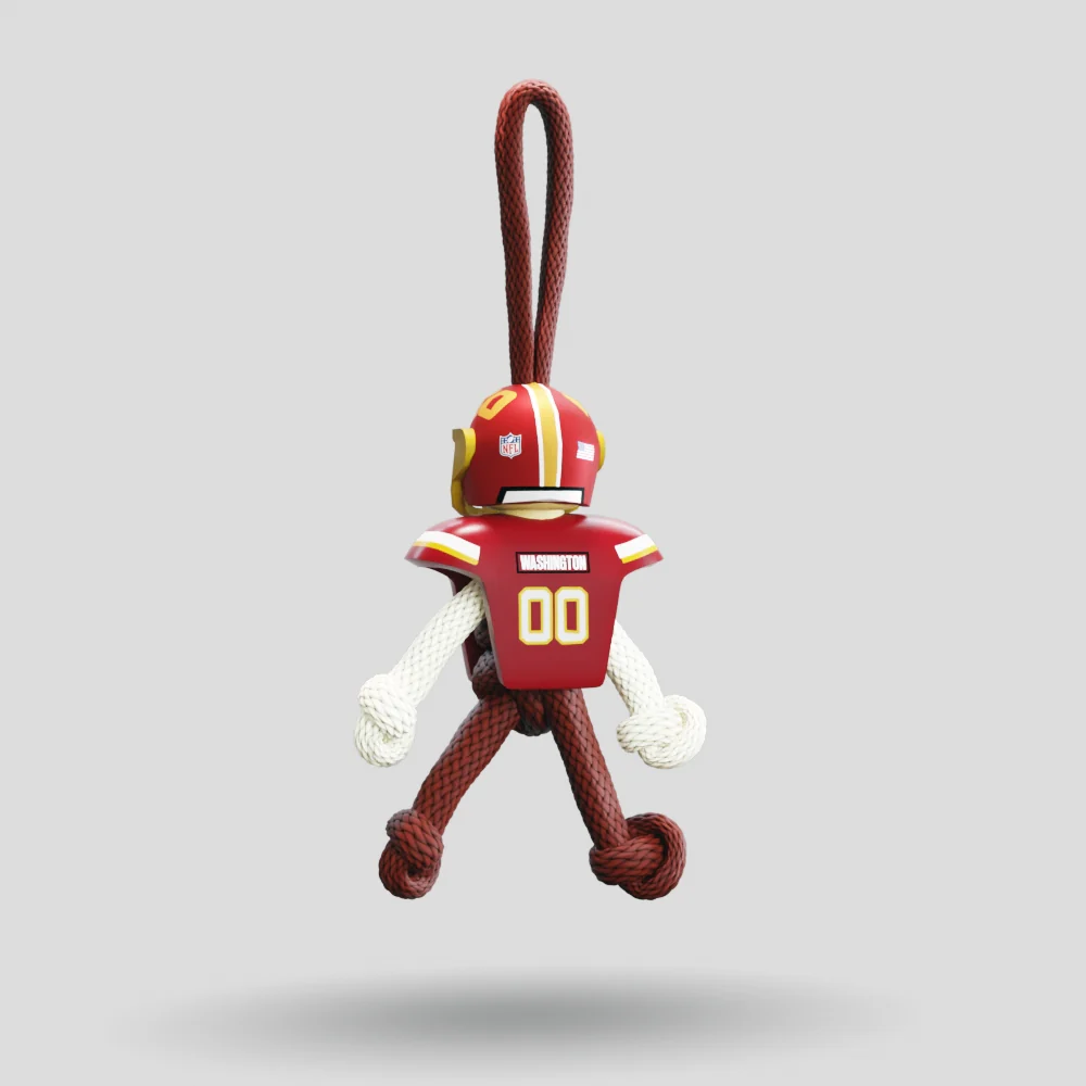 Washington Commanders Paracord Buddy Keychain - Image 23