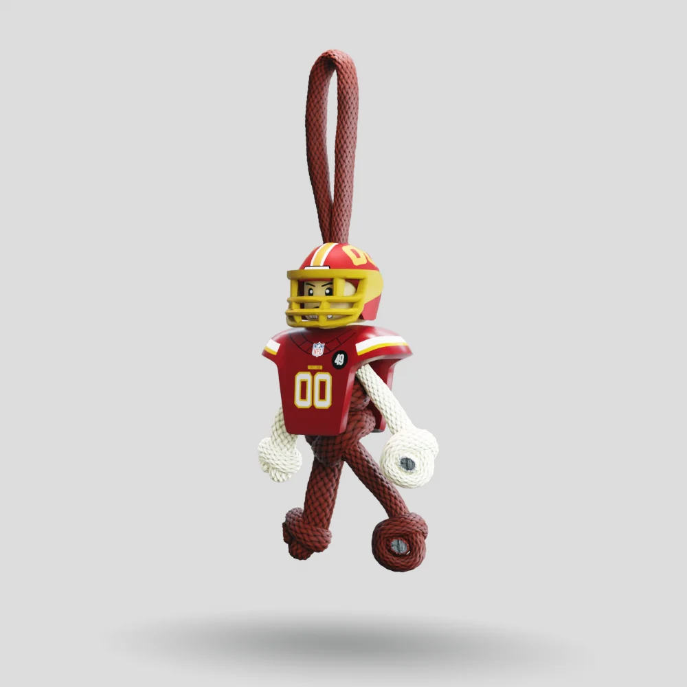 Washington Commanders Paracord Buddy Keychain - Image 37