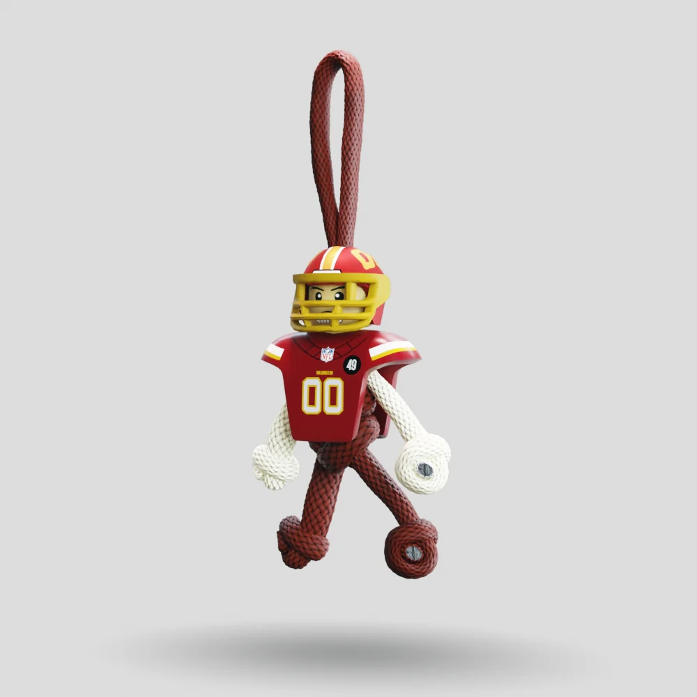 Washington Commanders Paracord Buddy Keychain - Image 38