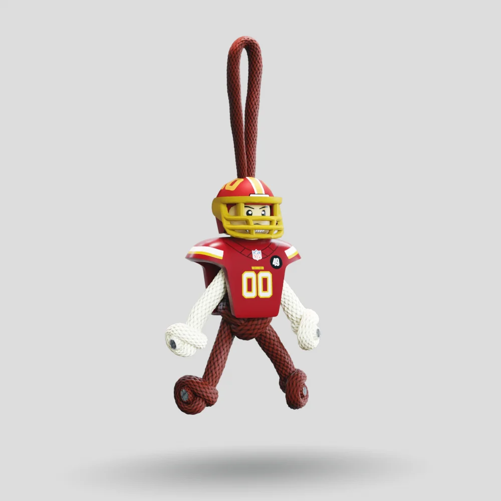 Washington Commanders Paracord Buddy Keychain - Image 4