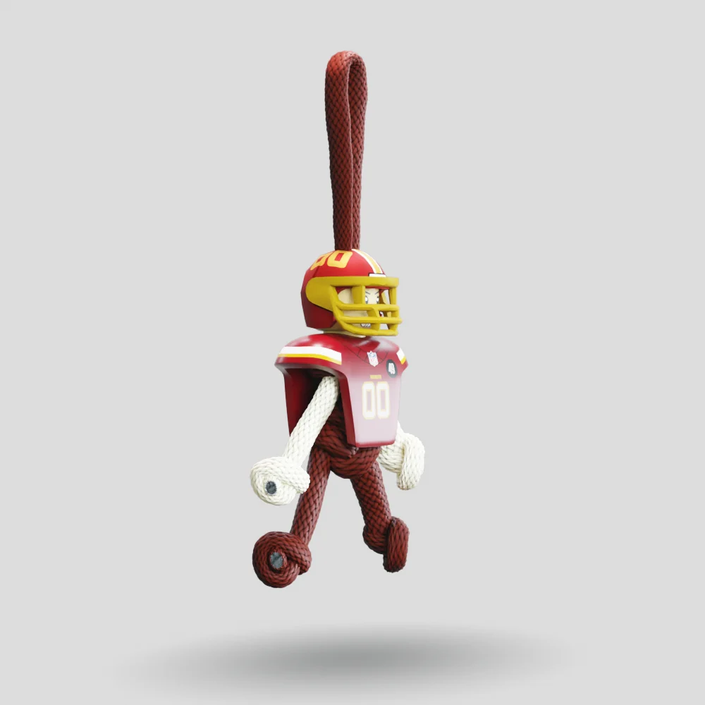 Washington Commanders Paracord Buddy Keychain - Image 7
