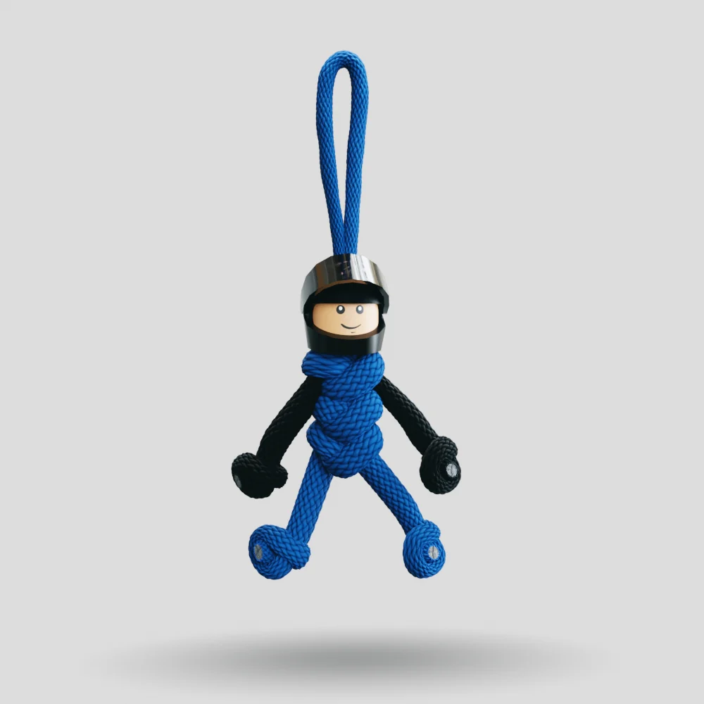 WIL Team F1 Motorsport Paracord Buddy Keychain - Image 3