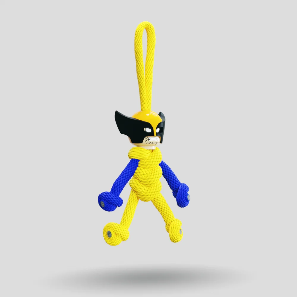 Wolverine Paracord Buddy Keychain - Image 6