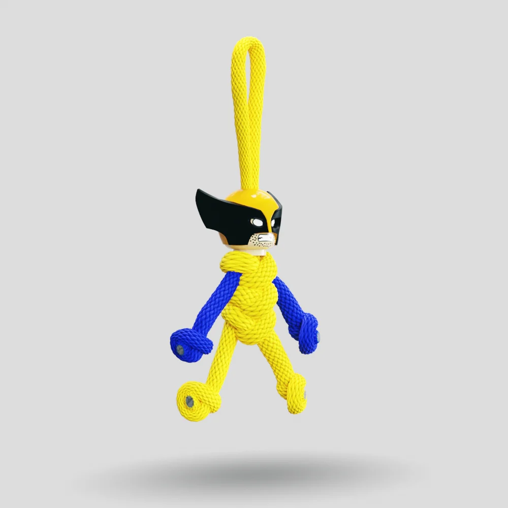 Wolverine Paracord Buddy Keychain - Image 7