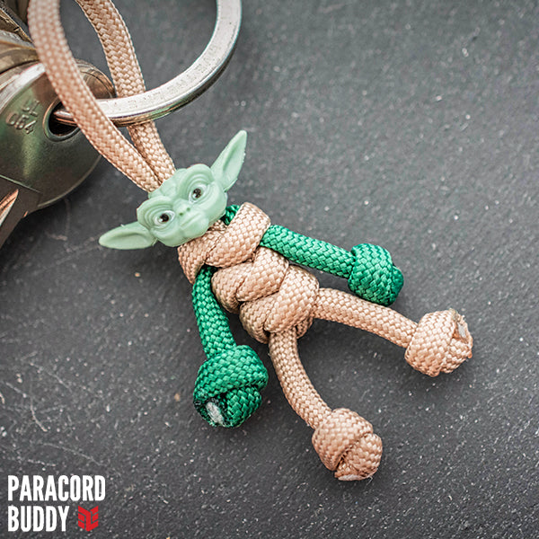 Yoda Paracord Buddy Keychain - Image 2