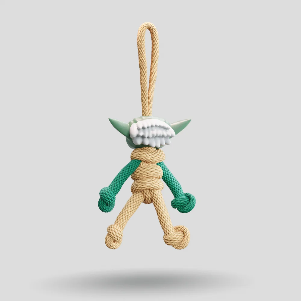 Yoda Paracord Buddy Keychain - Image 24