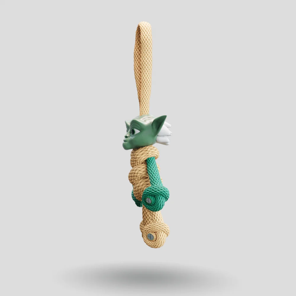 Yoda Paracord Buddy Keychain - Image 34