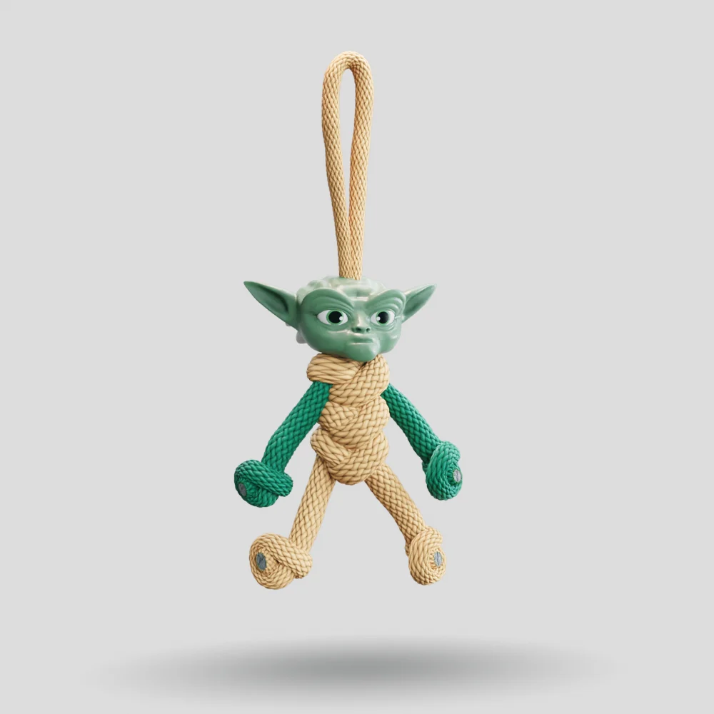 Yoda Paracord Buddy Keychain - Image 4